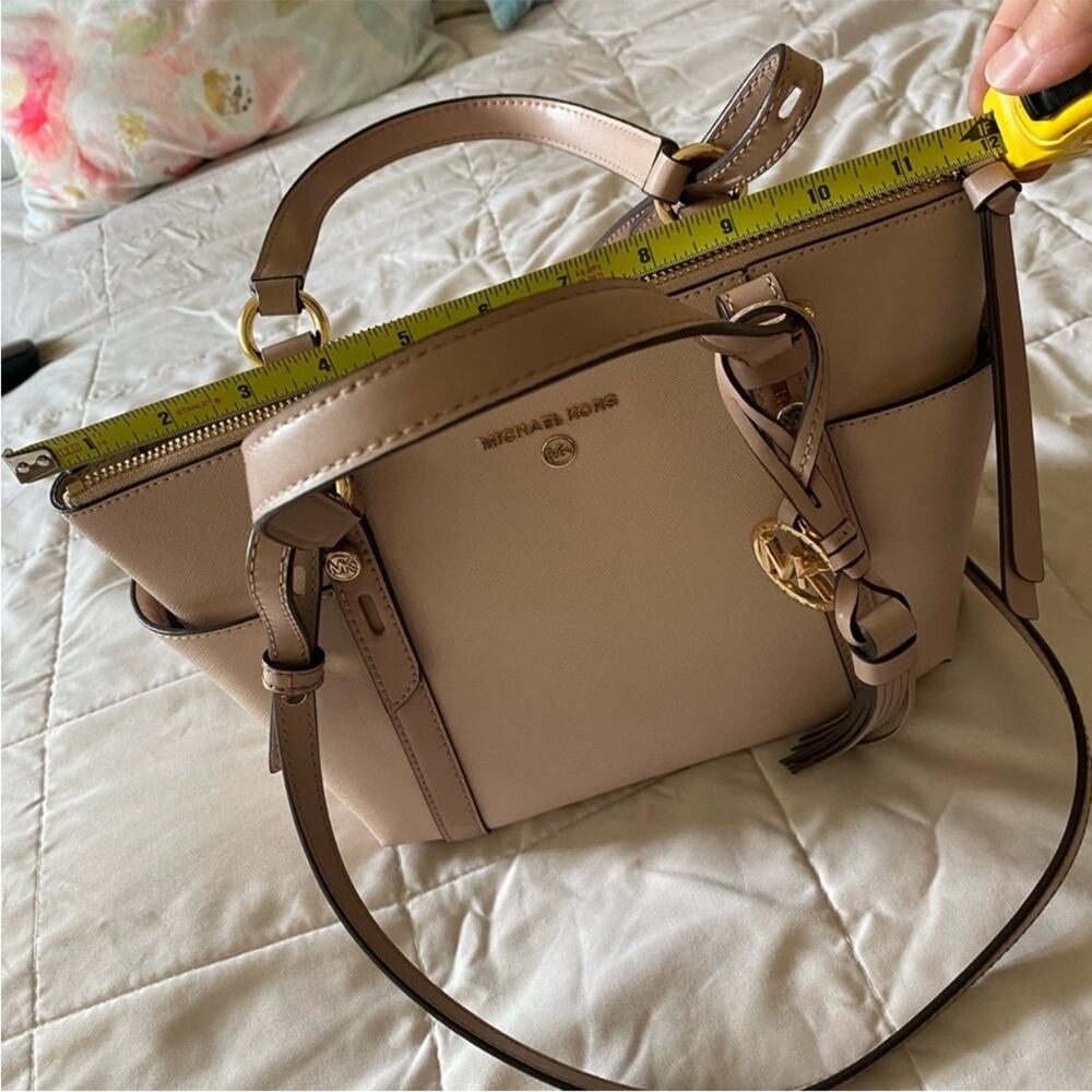 Michael Kors Nomad Tote Crossbody in Blush Pink - Picture 8 of 12